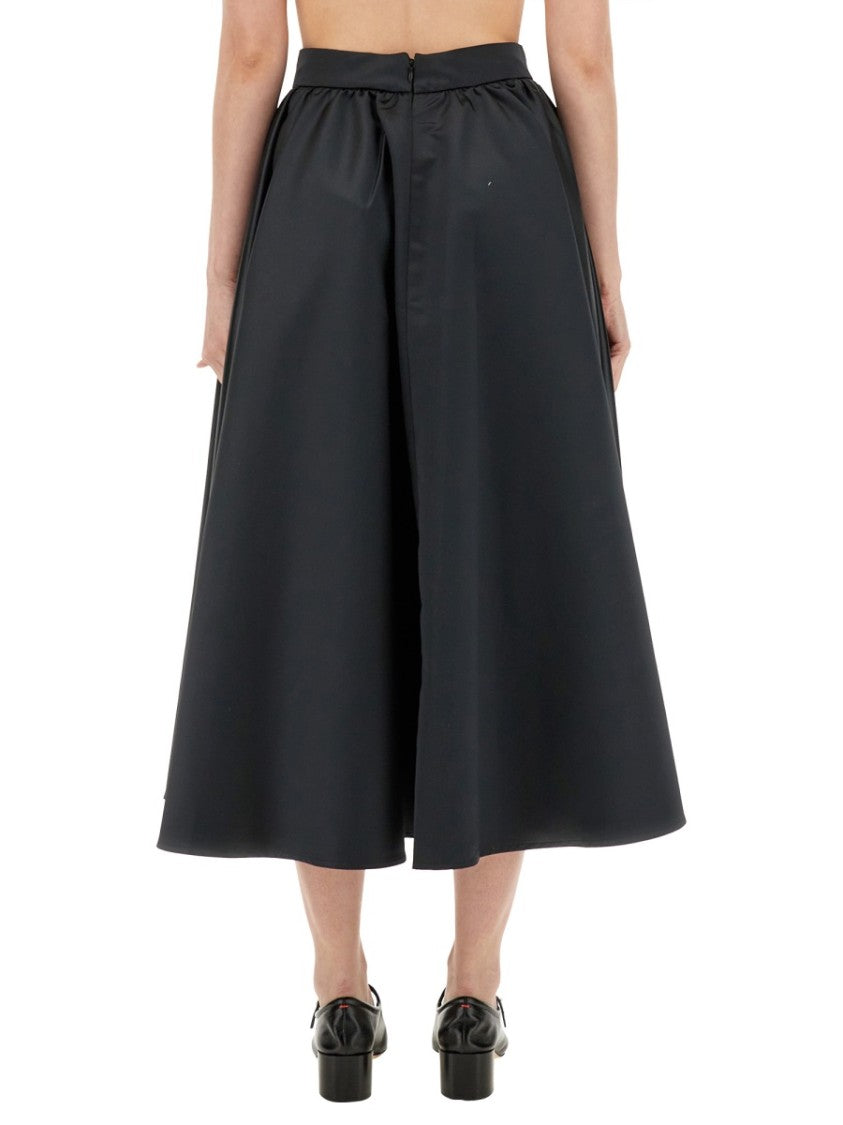 Patou Midi Polyester Skirt