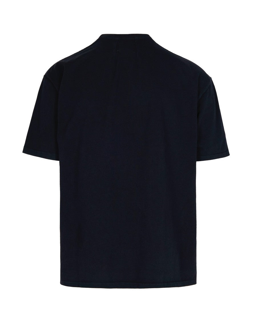 Rhude Collegiate Crest Tee Vintage Black T-Shirt