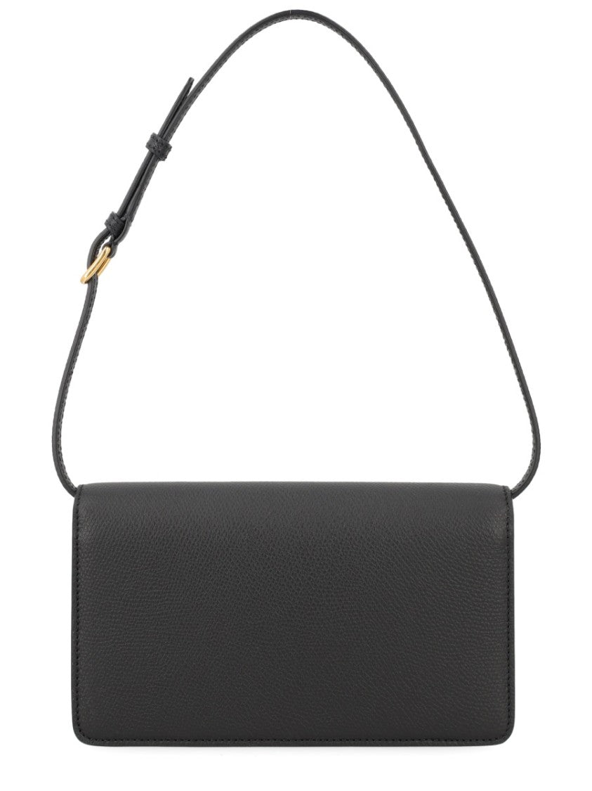 Valentino Vlogo Signature Textured Leather Mini Bag