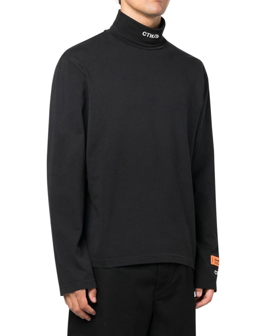 Heron Preston Nf Ctnmb Logo Rollneck T-Shirt