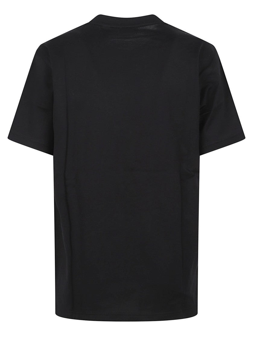 Burberry Short-Sleeved T-Shirt With Plaid Pocket Detail
