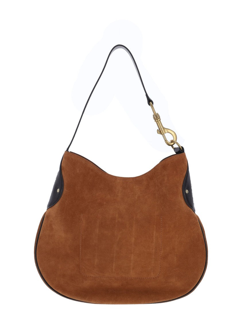 Mulberry Large Calf Suede Shoulder Bag