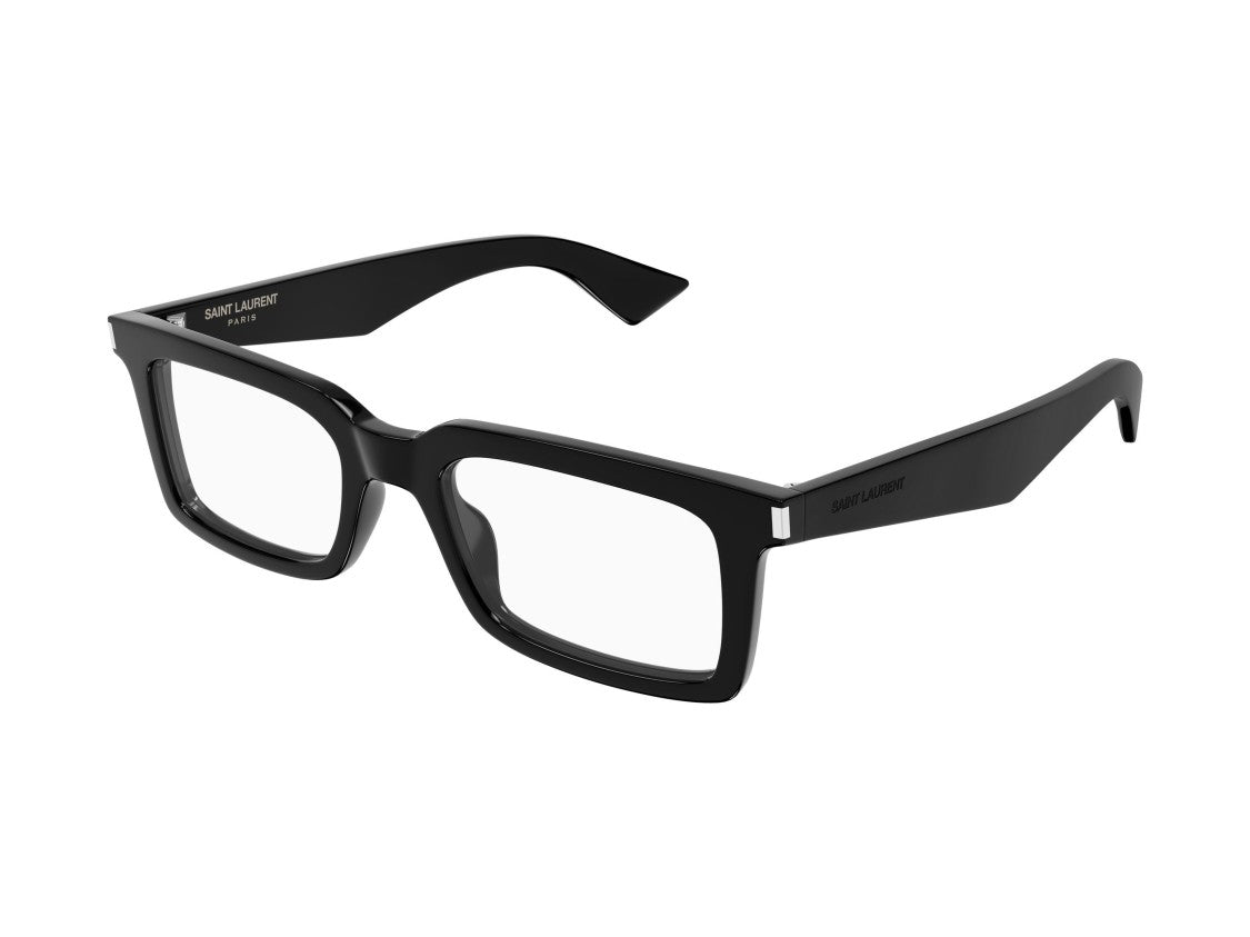 Saint Laurent Sl 860 Opt Metallic Accent Oversized Square Sunglasses
