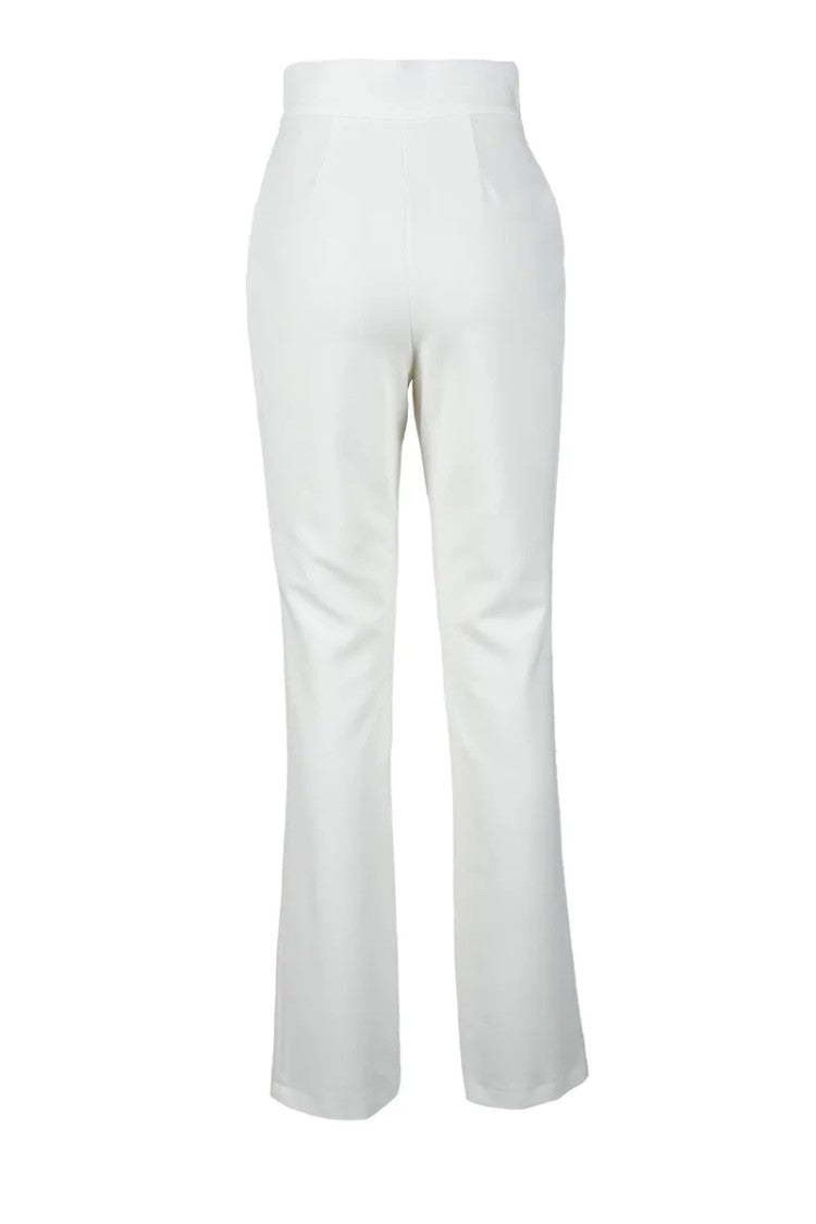 Alberto Audenino Stretch Trousers - White