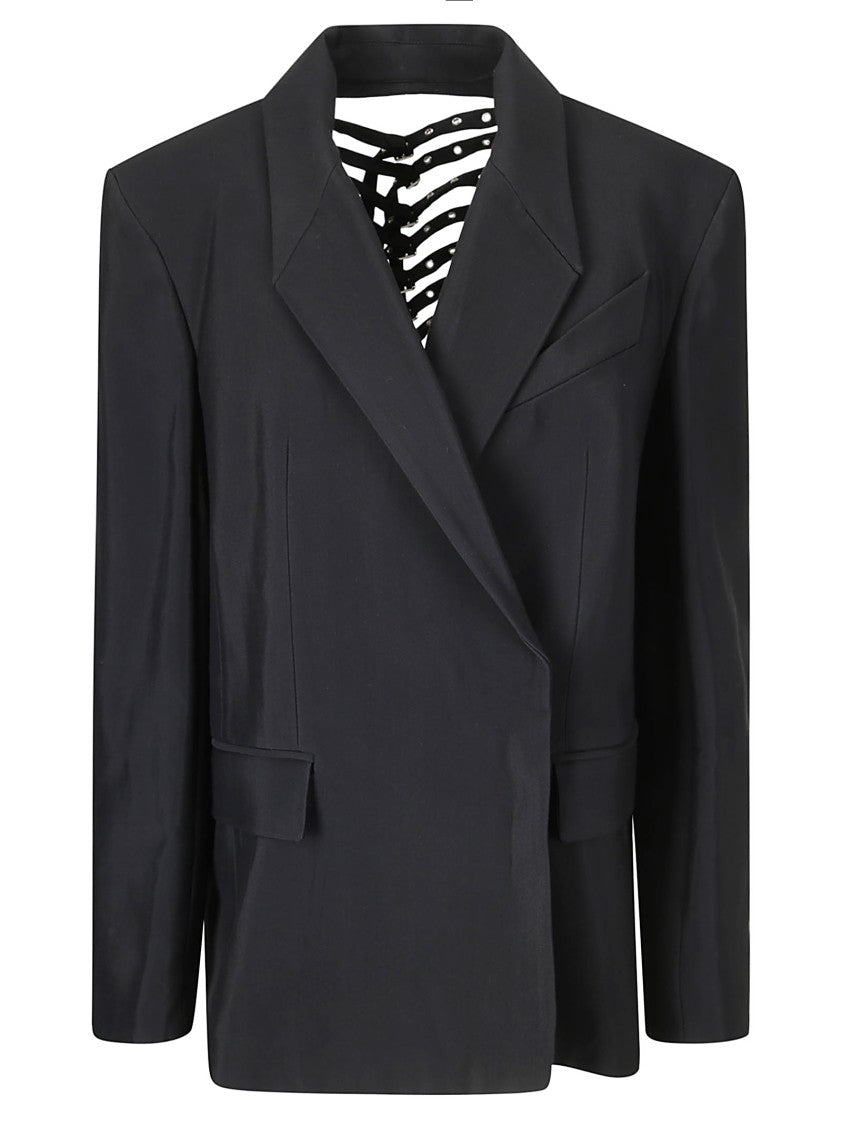Mugler Oversized Adjustable Jacket
