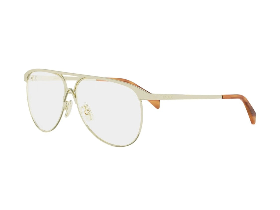 Celine Gold Cl50183u Aviator Eyeglasses