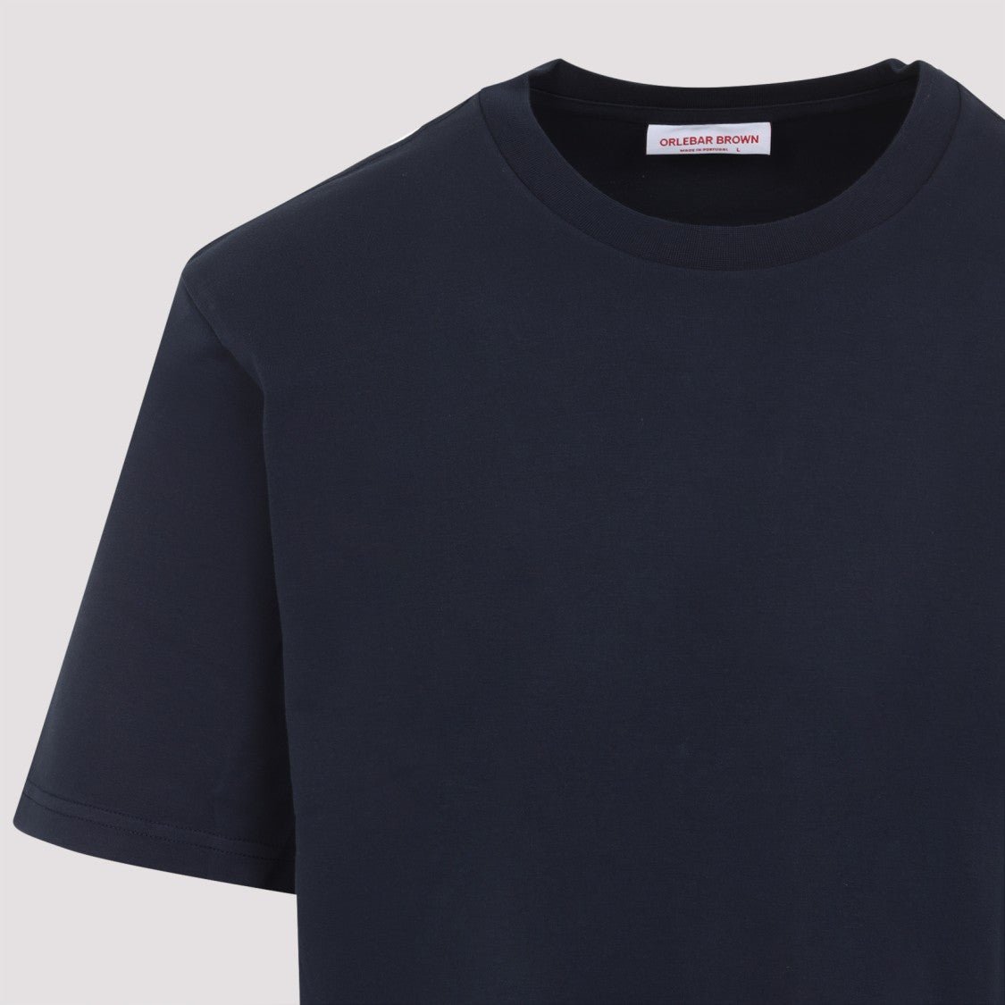 Orlebar Brown Cotton Crew Neck T-Shirt With Aesthetic