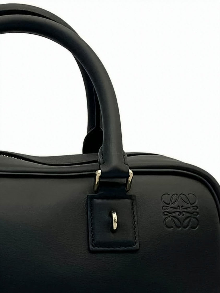 Loewe Smooth Napa Leather Clutch With Minimalist Design And Double Handles