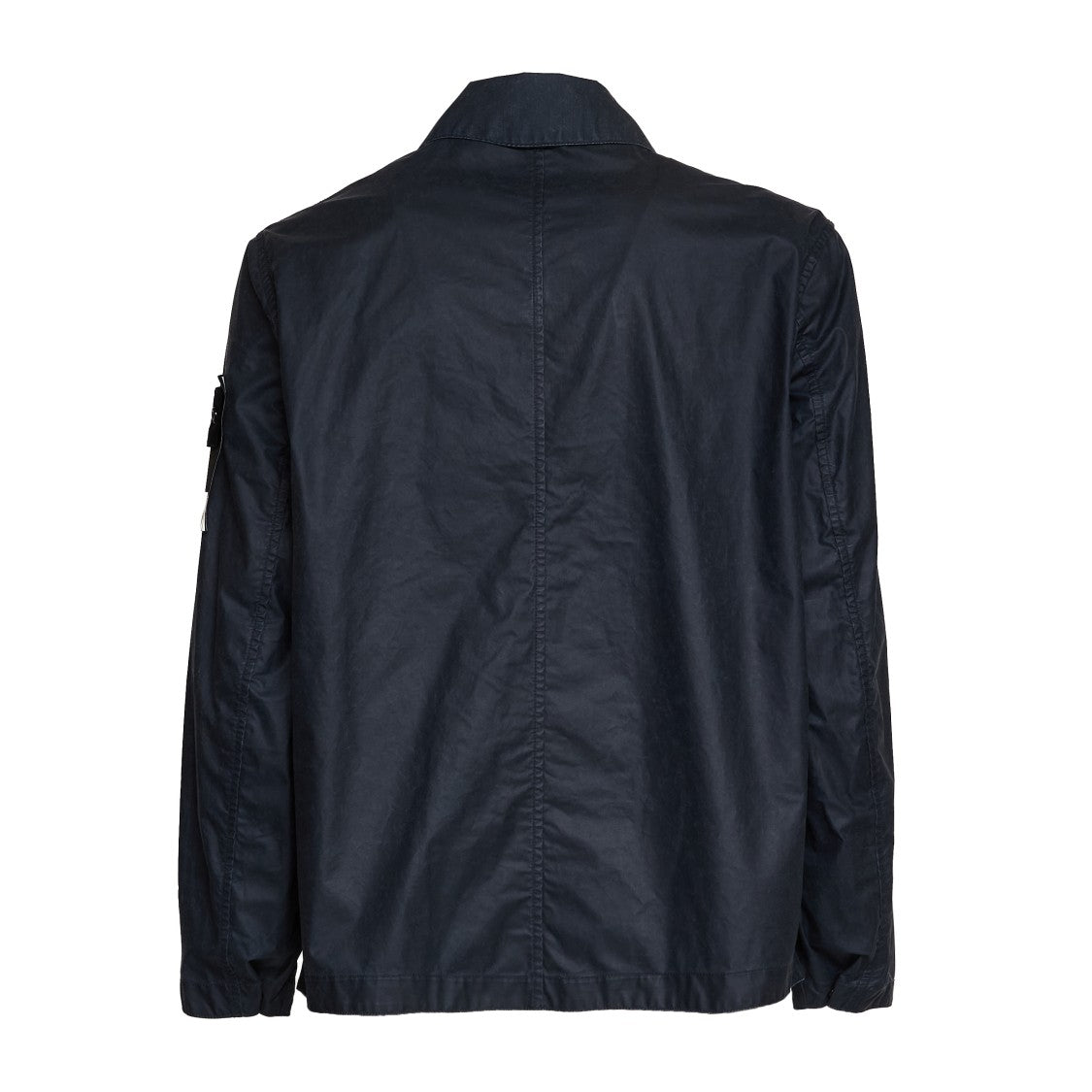 Stone Island Waxed Pigment Cotton Multi-Pocket Jacket