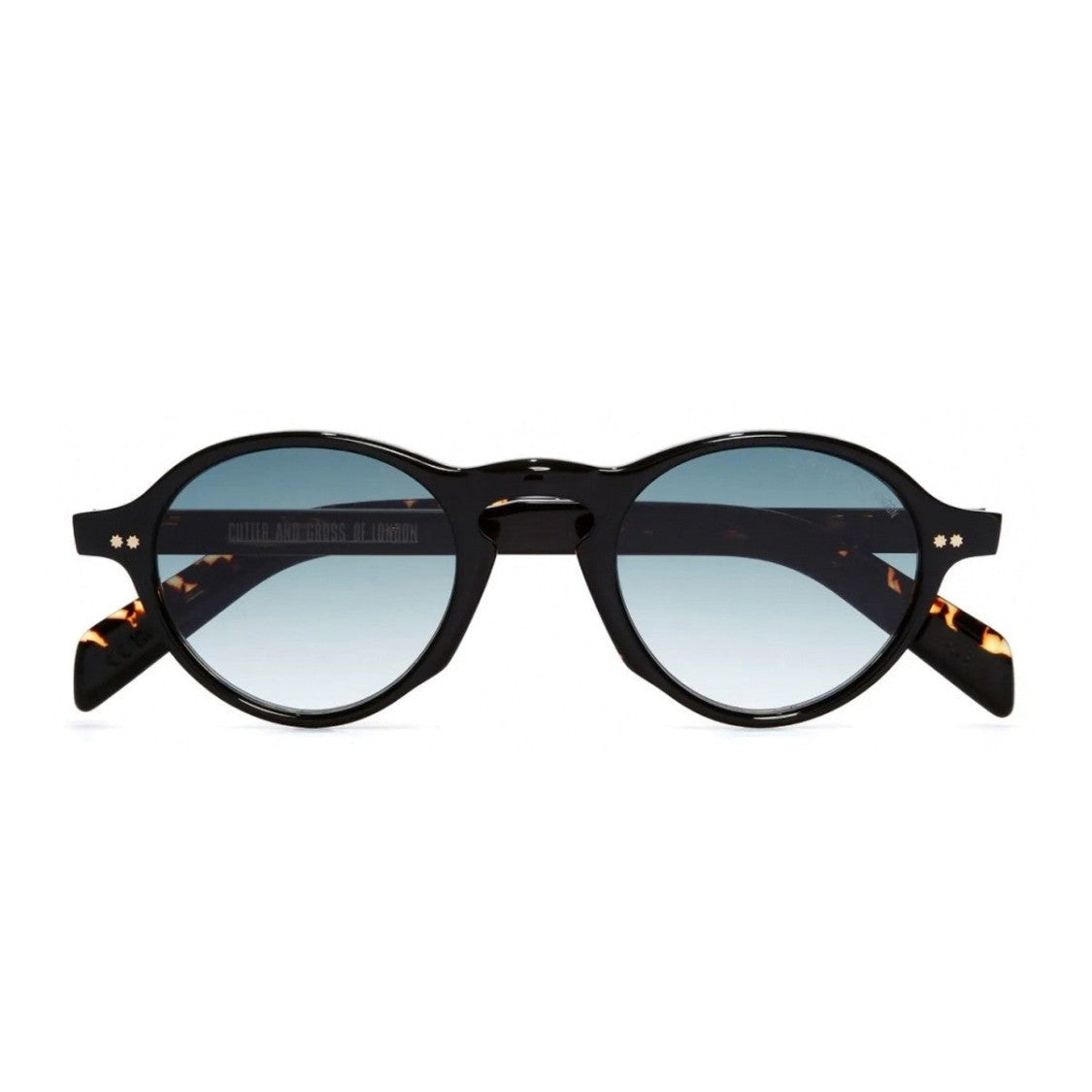 Cutler And Gross Havana Gr08 Acetate Oval Sunglasses