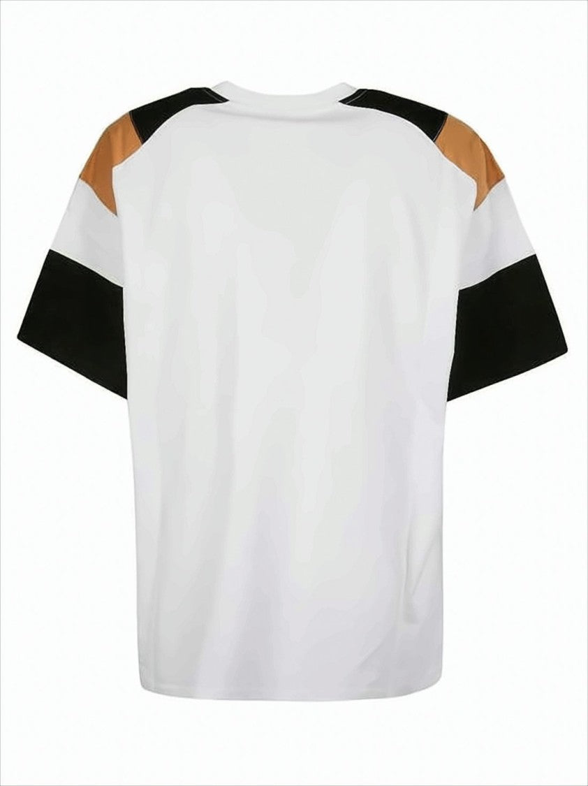 Martine Rose Short-Sleeve T-Shirt With Bold Color Block Design