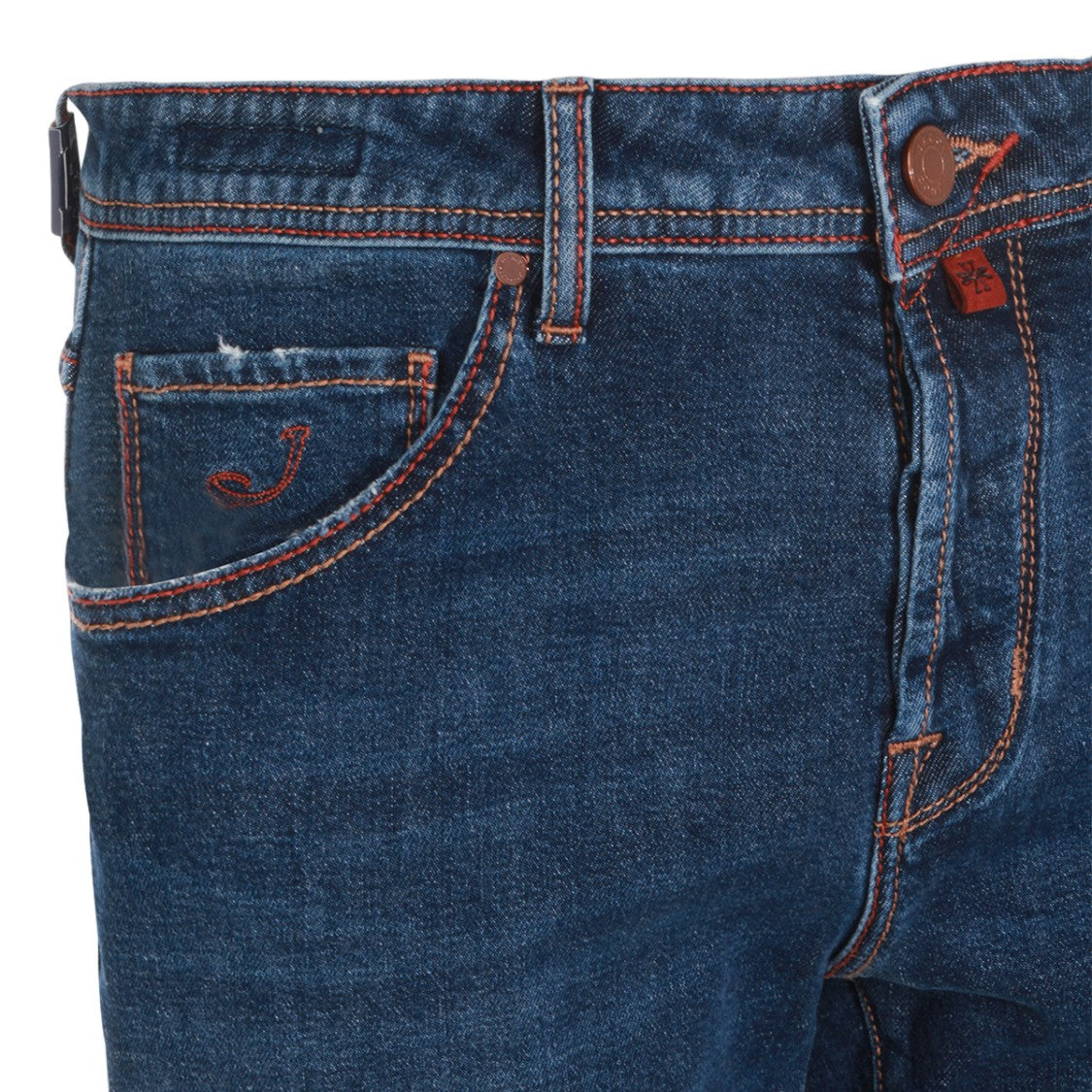 Jacob Cohen Slim Fit Deep Blue Denim Jeans