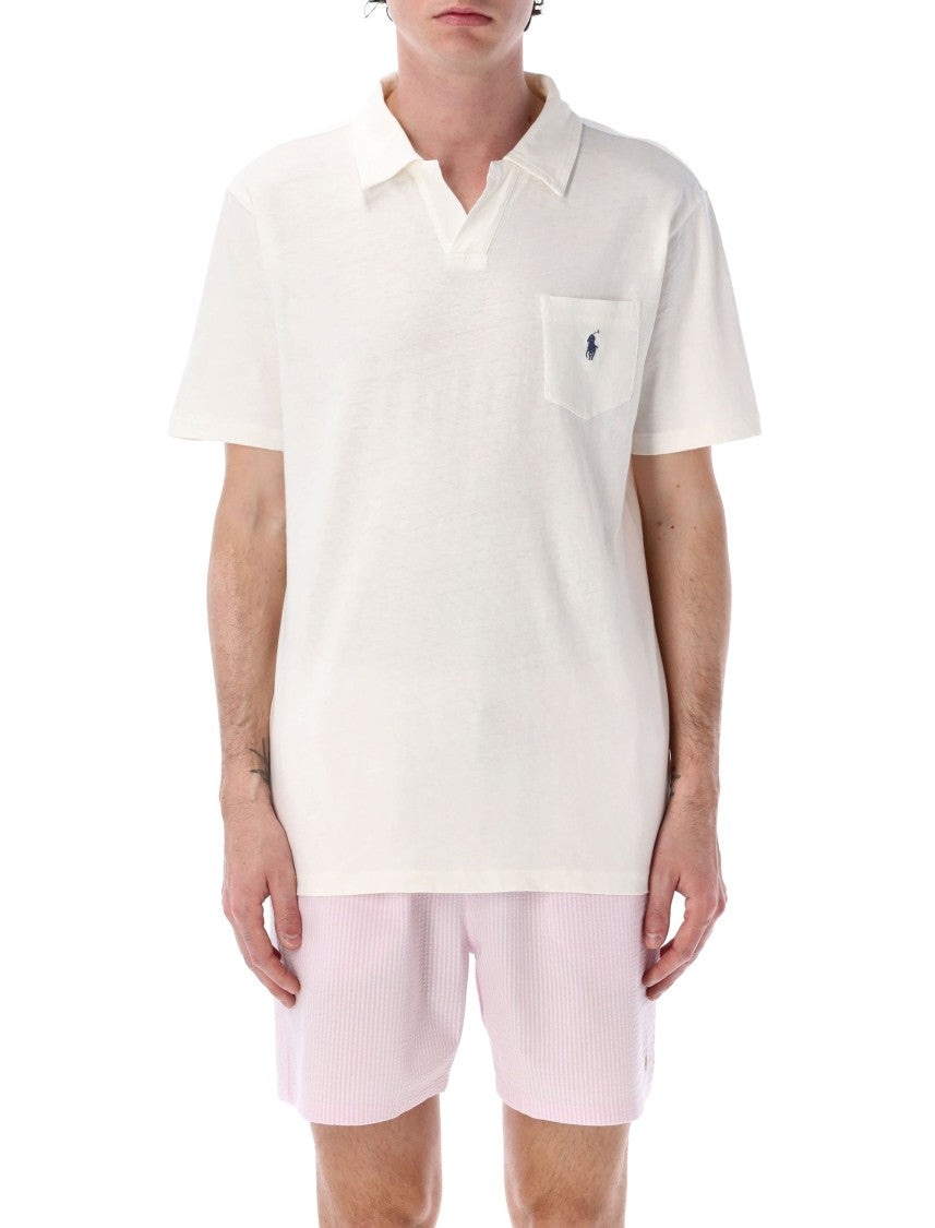 Polo Ralph Lauren Standard Fit Cotton-Linen Polo Shirt