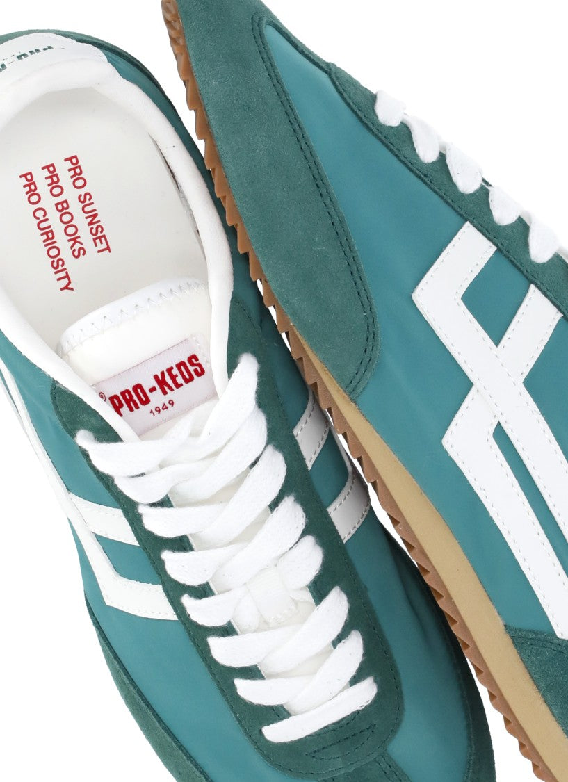 Pro-Keds Green Racer 77 Suede Sneakers