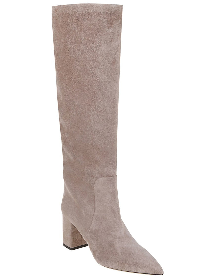 Paris Texas Leather Ankle Boots