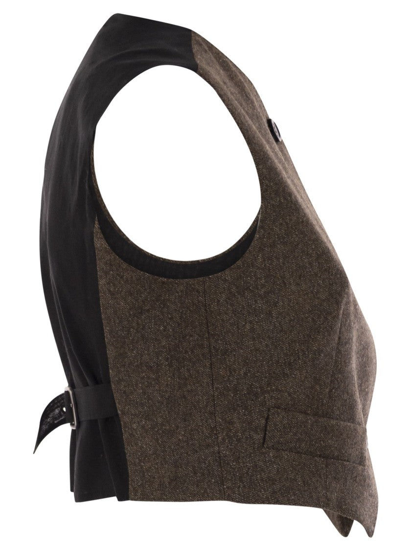 Max Mara Bikini1234 - Wool Felt Waistcoat