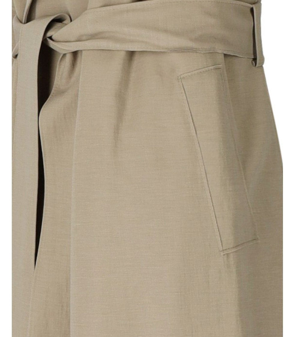 Harris Wharf London Dove Grey Trench