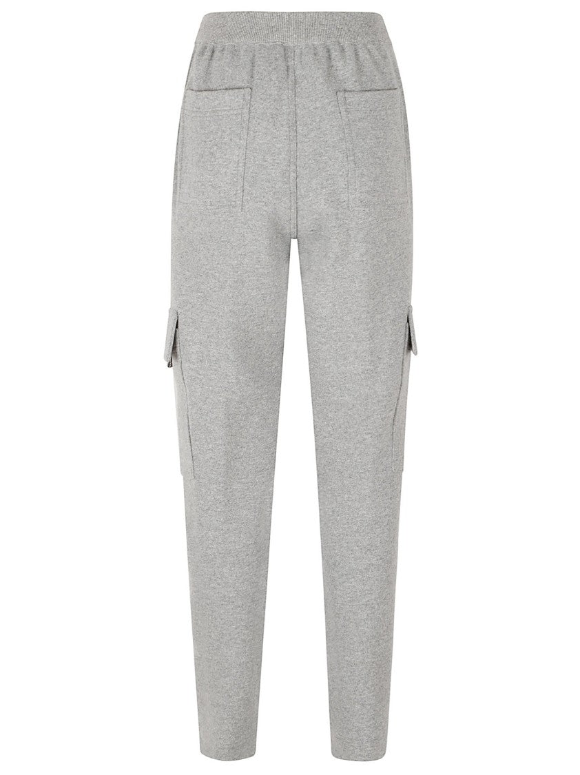 Fabiana Filippi Relaxed Fit Trousers With Tapered Leg And Flap Pockets