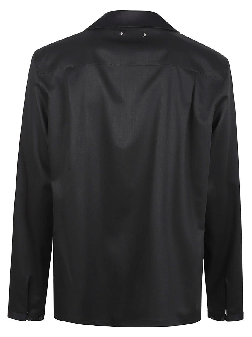 Golden Goose Black Virgin Wool Shirt