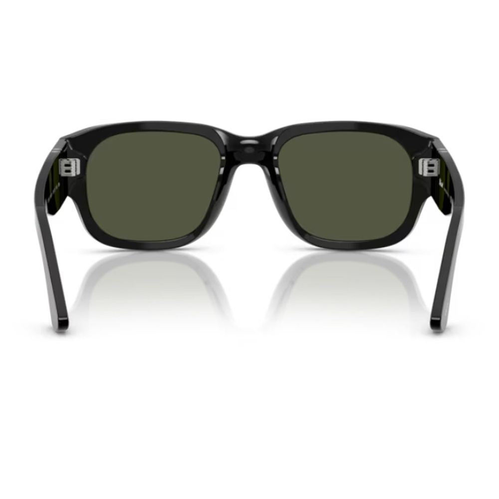 Persol Po3380s Square Black Acetate Sunglasses