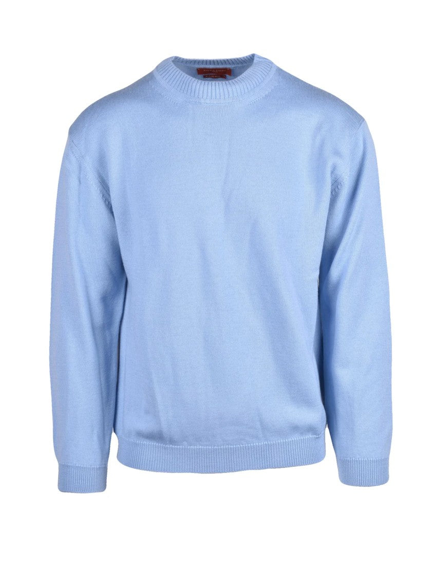 Daniele Fiesoli Crewneck Pullover In Extrafine Virgin Merino Wool