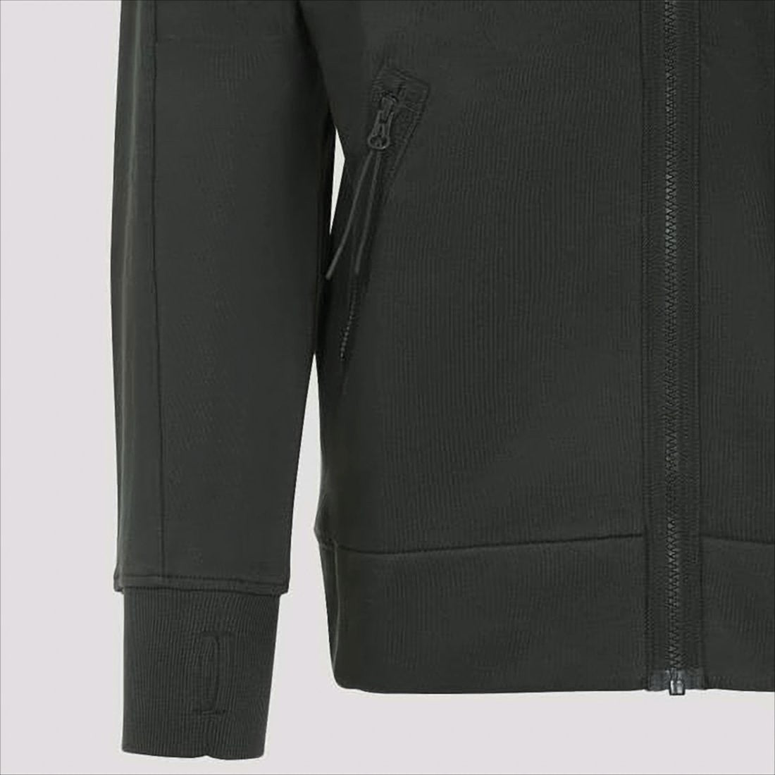 C.P. Company Structured Black Hoodie With Integrated Goggles