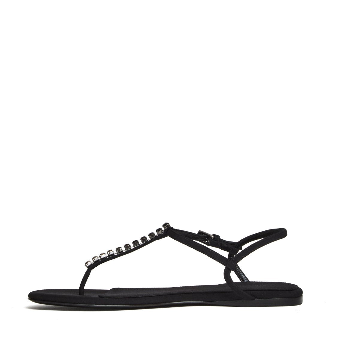 Paris Texas Montecarlo Crepe Crystal Flat Sandals