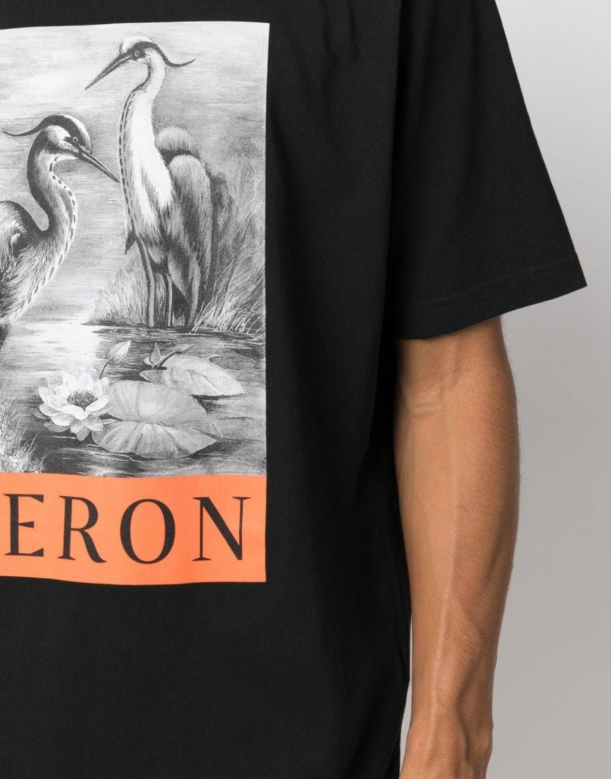 Heron Preston Heron Logo Print Relaxed Fit T-Shirt
