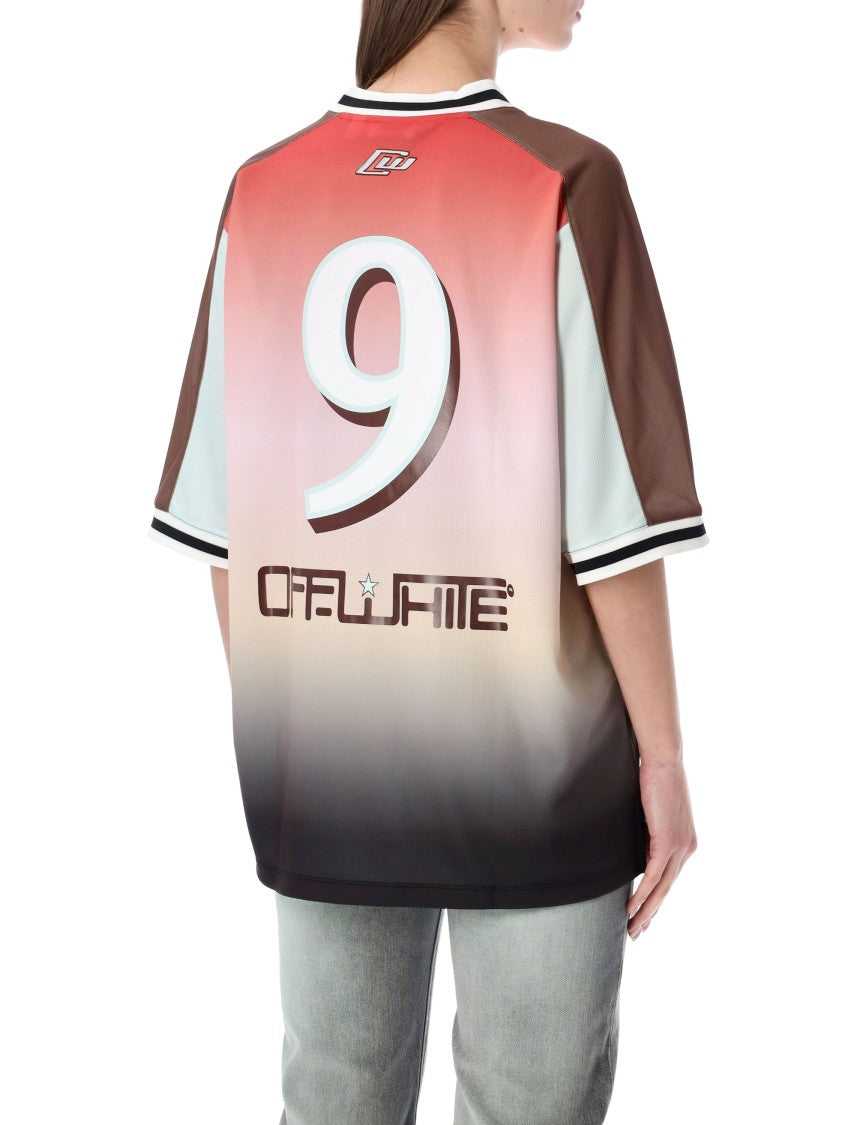 Off-White Off White Gradient Raglan Football Shirt