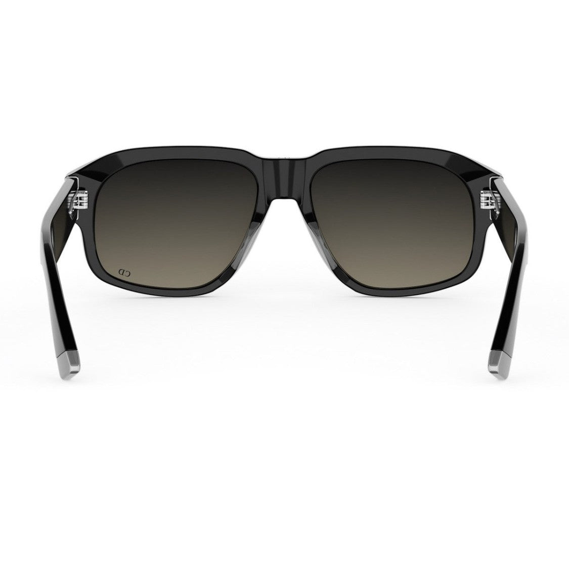 Dior Black Diortailoring Acetate Oversized Square Sunglasses