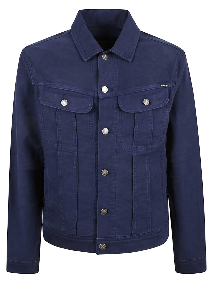 Tom Ford Medium-Weight Casual Jacket With Classic Collar
