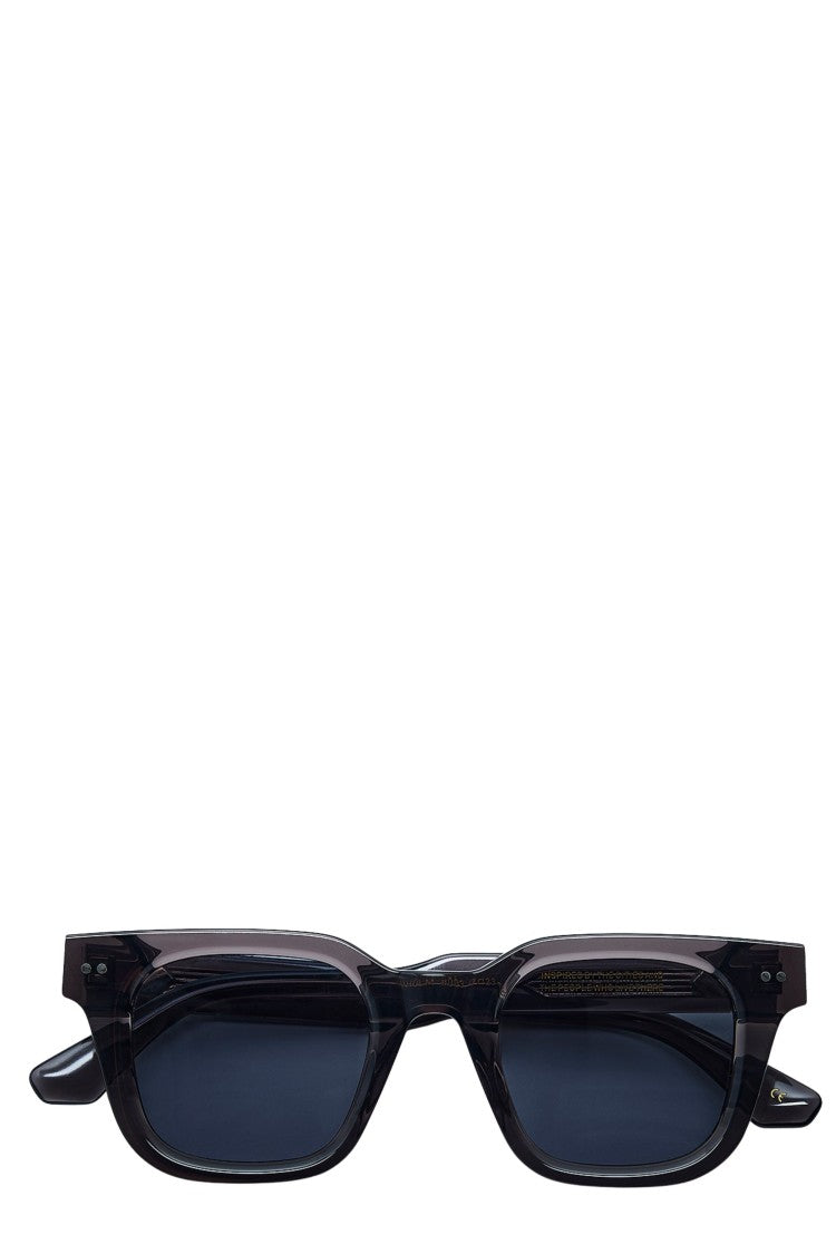 District People Vaxholm Grey Rectangular Blue Lens Sunglasses