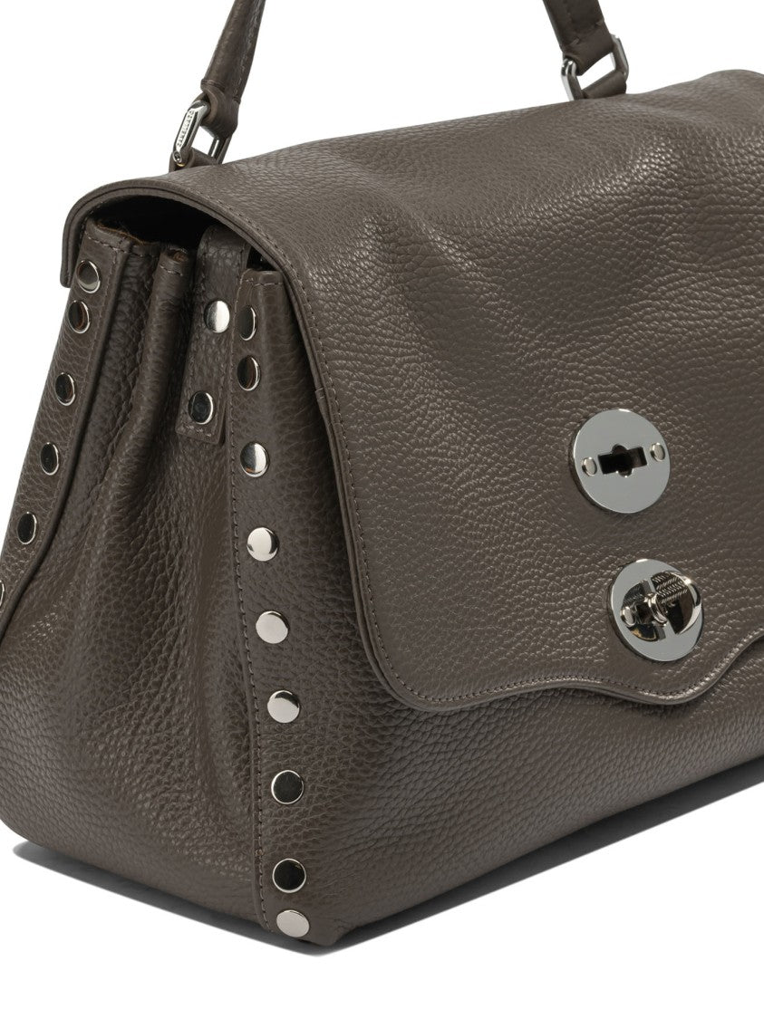Zanellato Textured Leather Shoulder Bag
