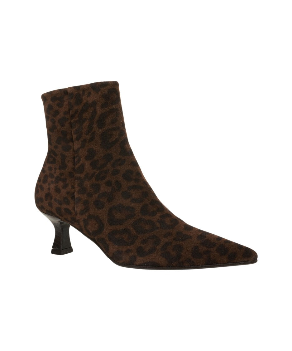 Billi Bi Animal Print Ankle Boots