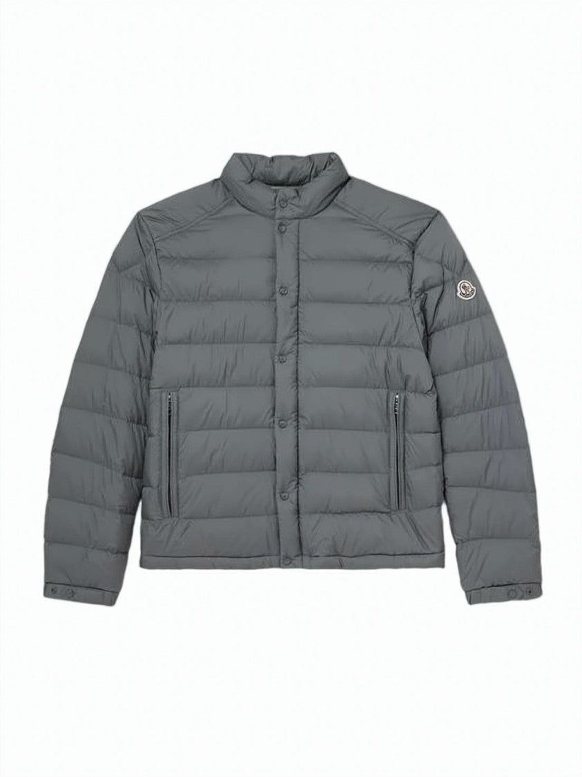 Moncler Quilted Padded Jacket With Stand Collar