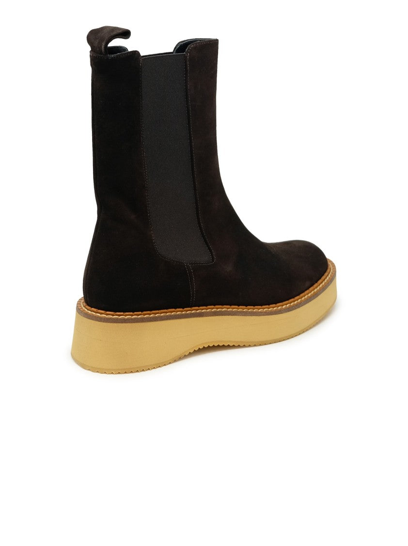 Paloma Barceló Brown Suede Klark Crosta Boots