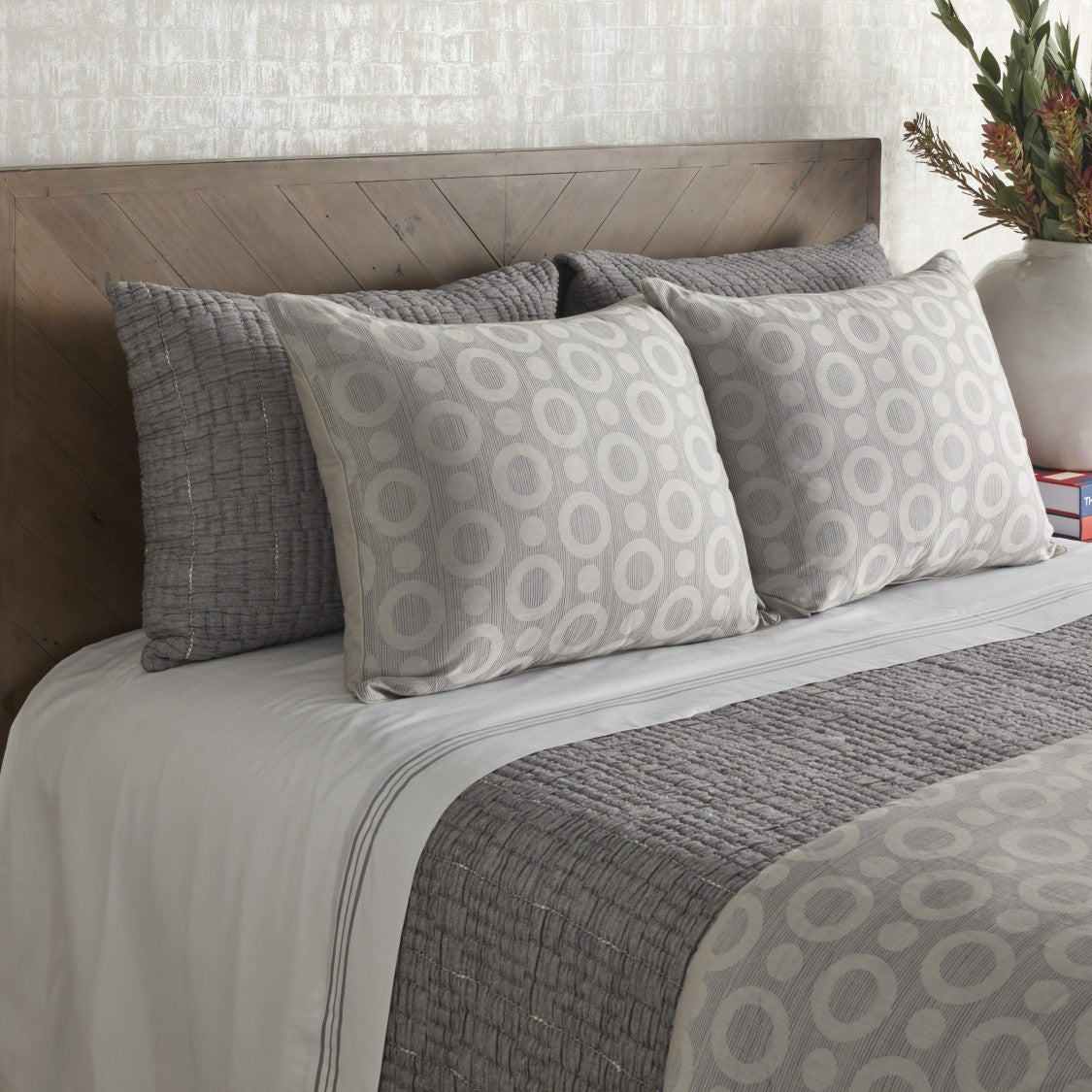 Ann Gish Hem Stripe Sheet Set