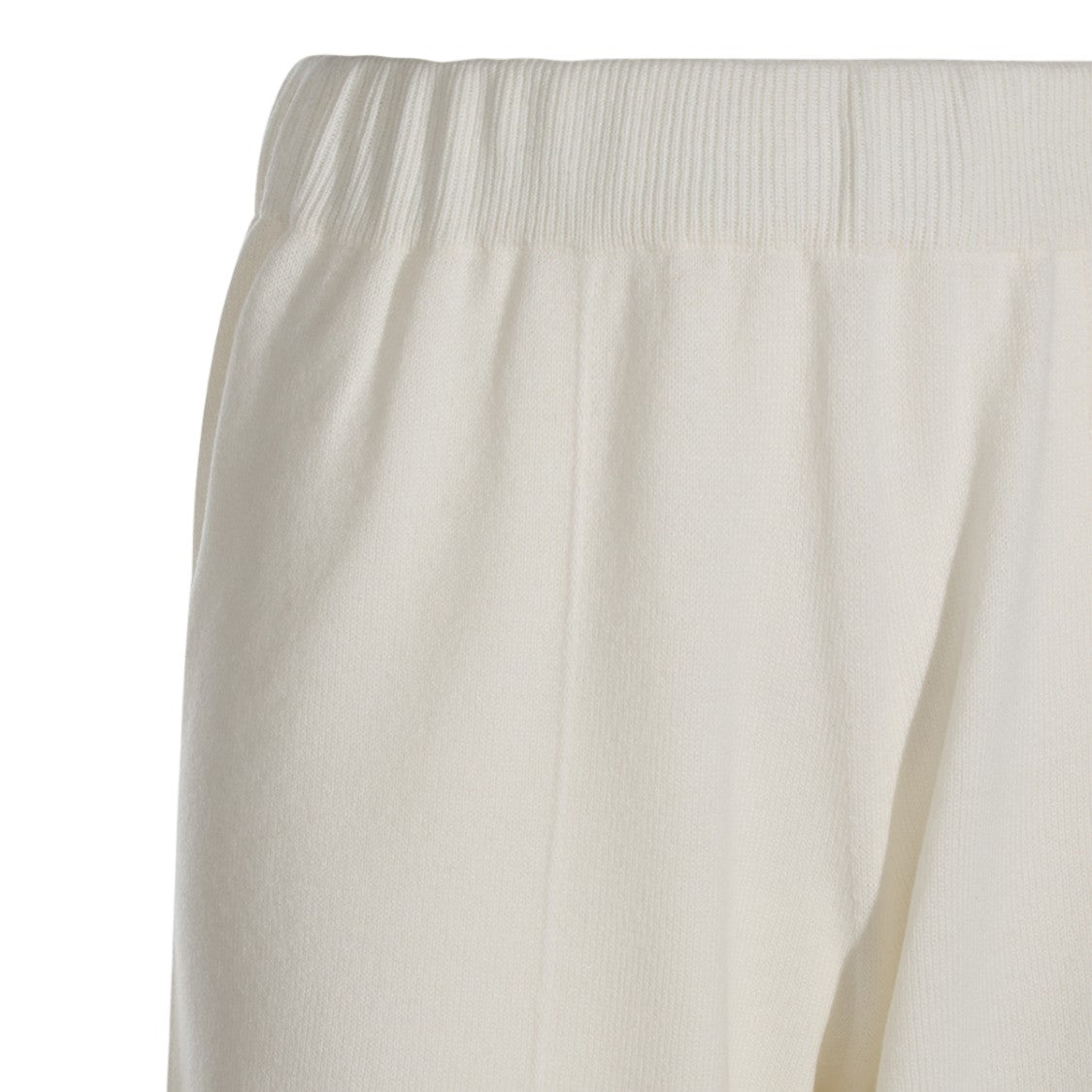Fabiana Filippi High-Waist Ribbed Cuff Relaxed-Fit Sweatpants