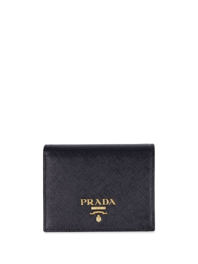 Prada Textured Calf Leather Wallet