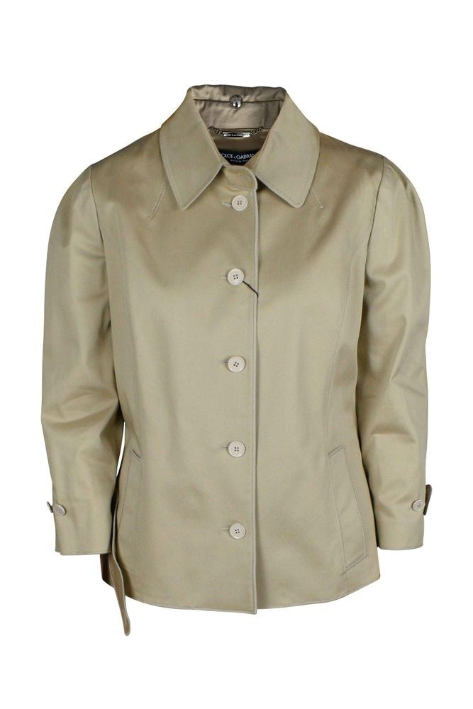 Dolce & Gabbana Beige Tailored Dolce&Gabbana Suit With Structured Silhouette