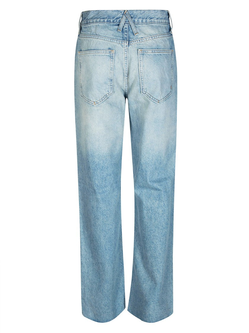 Cycle Zoe Straight Leg Broken Vintage Jeans