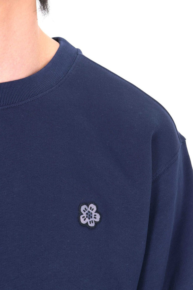 Kenzo Boke Flower Lightweight Molleton Crewneck Sweatshirt