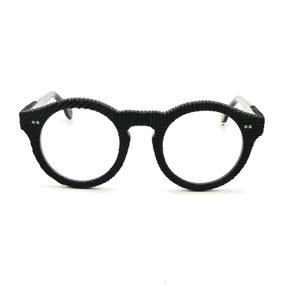 Toffoli Costantino T015 Igor Textured Round Frame Sunglasses