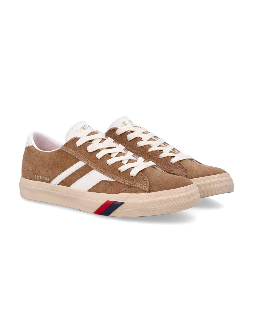 Pro-Keds Royal Classic Warm Brown Suede Low-Top Sneakers
