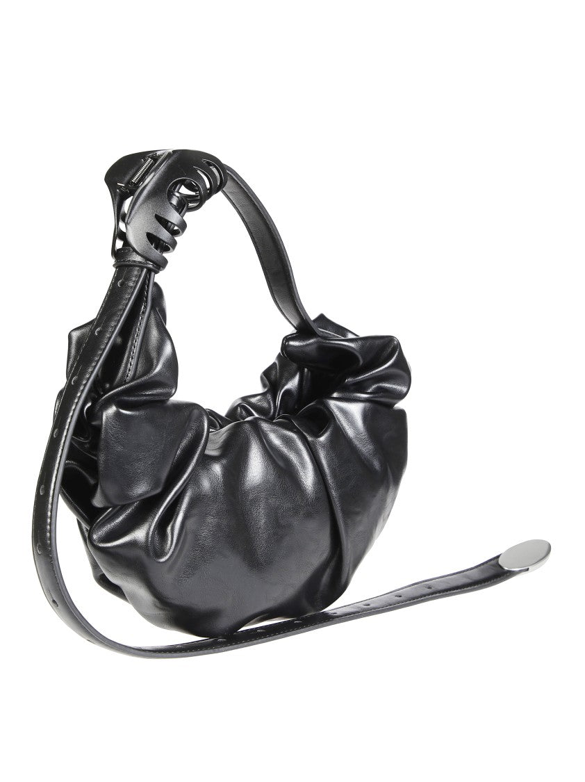 Diesel Leather Hobo Shoulder Bag