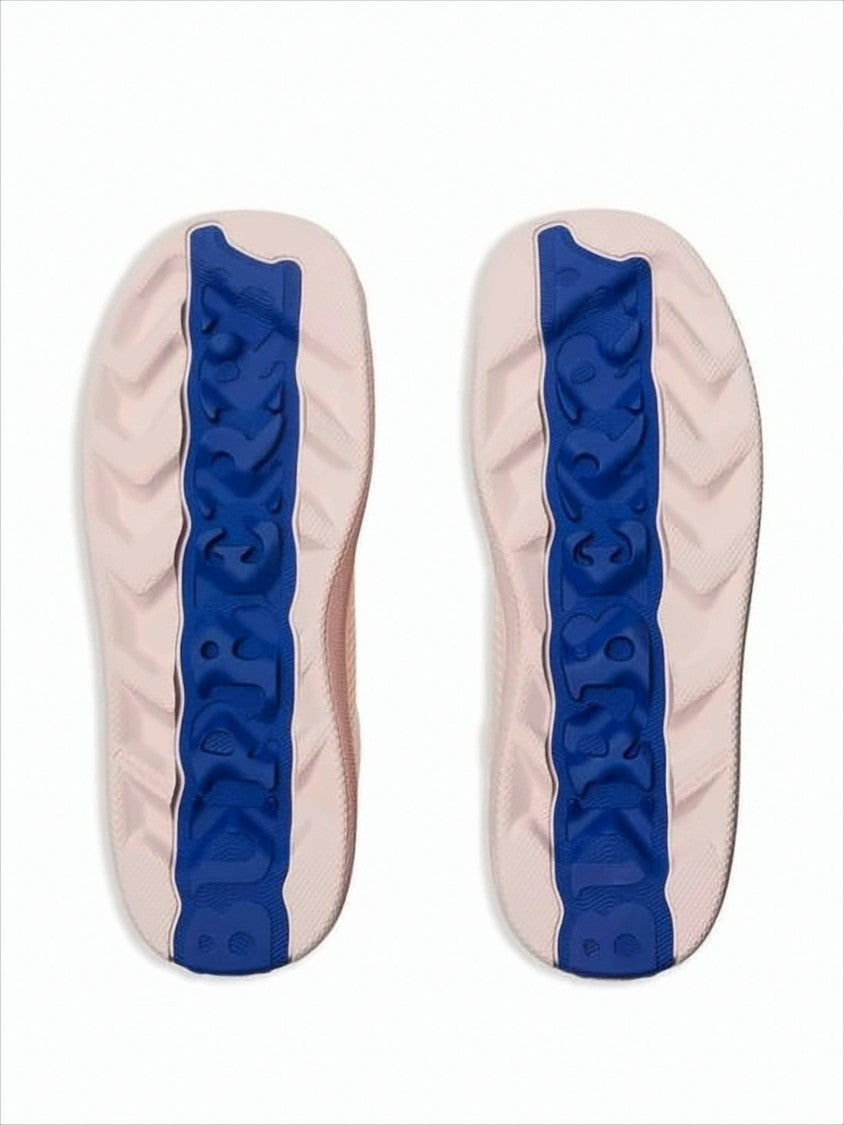 Burberry Ribbed Texture Low-Top Sneakers