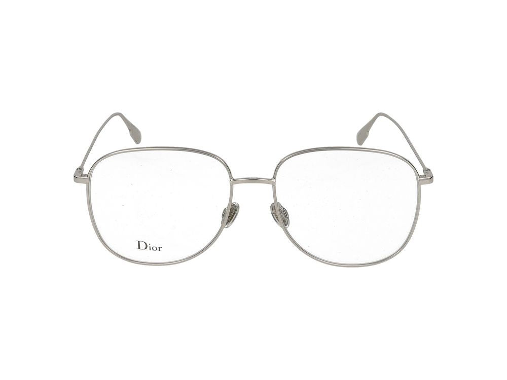 Dior Palladium Palladium-Finished Metal Eyeglasses