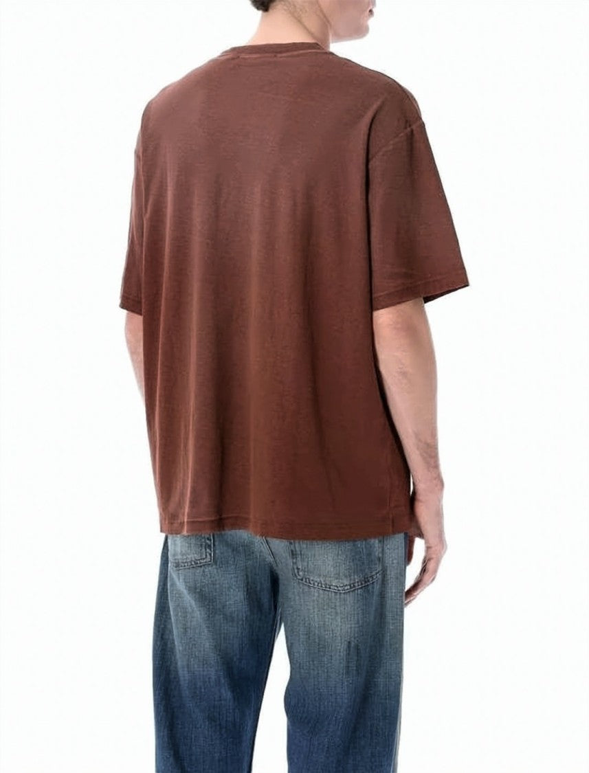 Acne Studios Relaxed-Fit Brown T-Shirt
