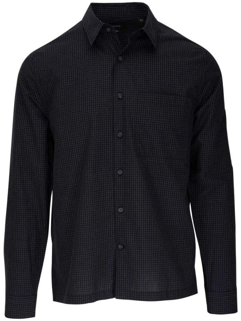 Vince Silverstone Windowpane Shirt