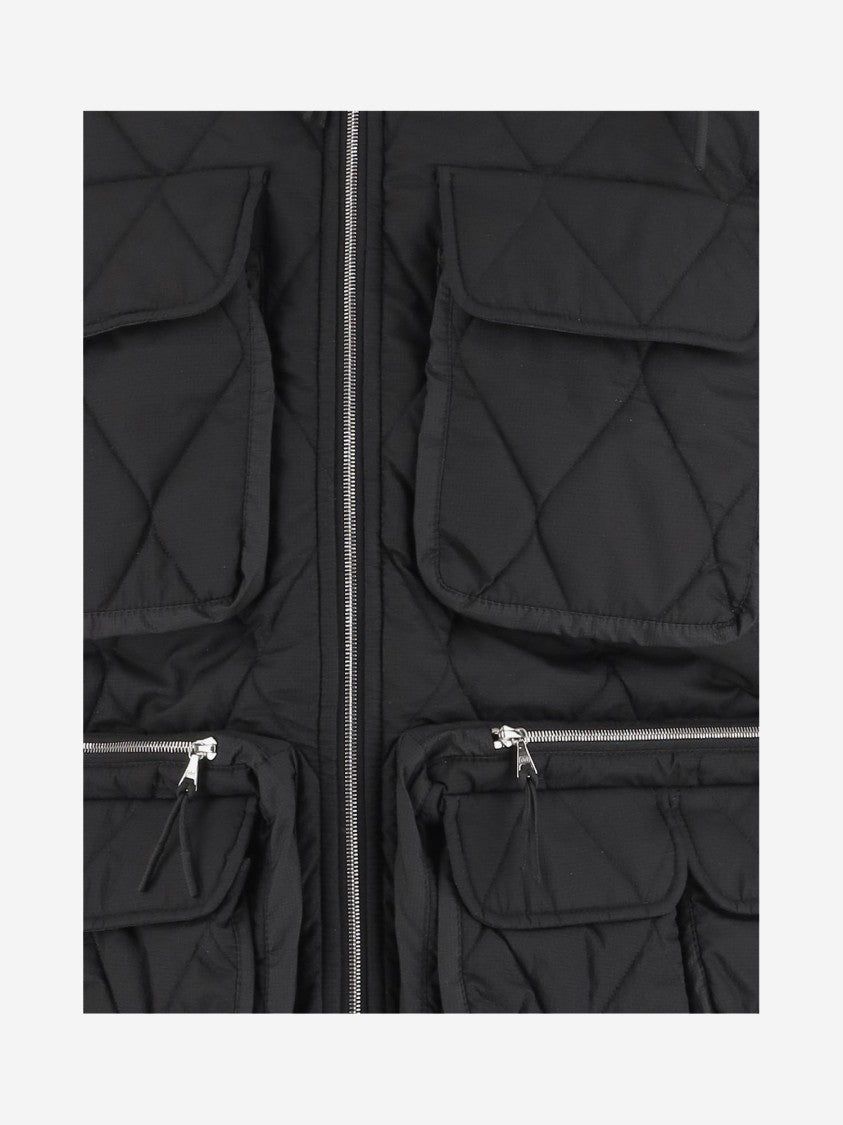 Ienki Ienki Nylon Padded Vest With Adjustable Hem
